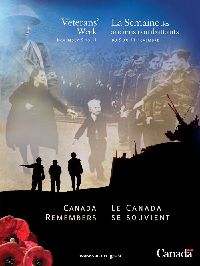 Royal canadian legion remembrance day poster